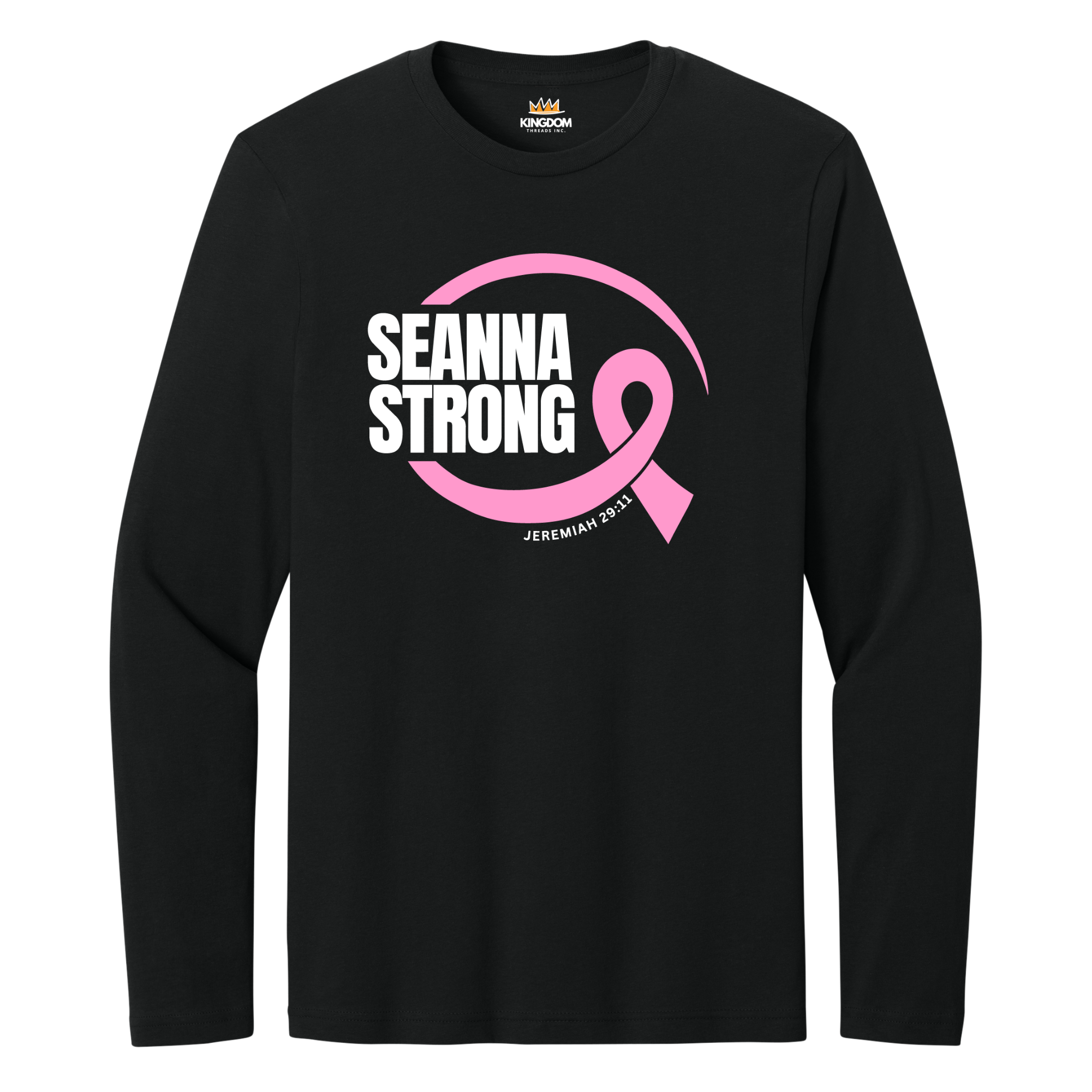 ADULT Long Sleeve - Ribbon Circle