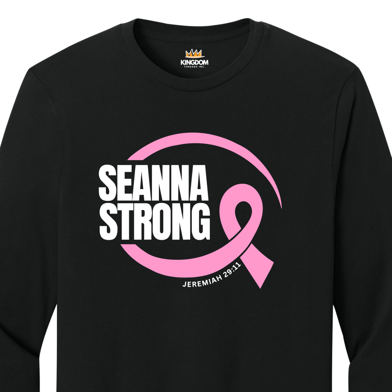 ADULT Long Sleeve - Ribbon Circle