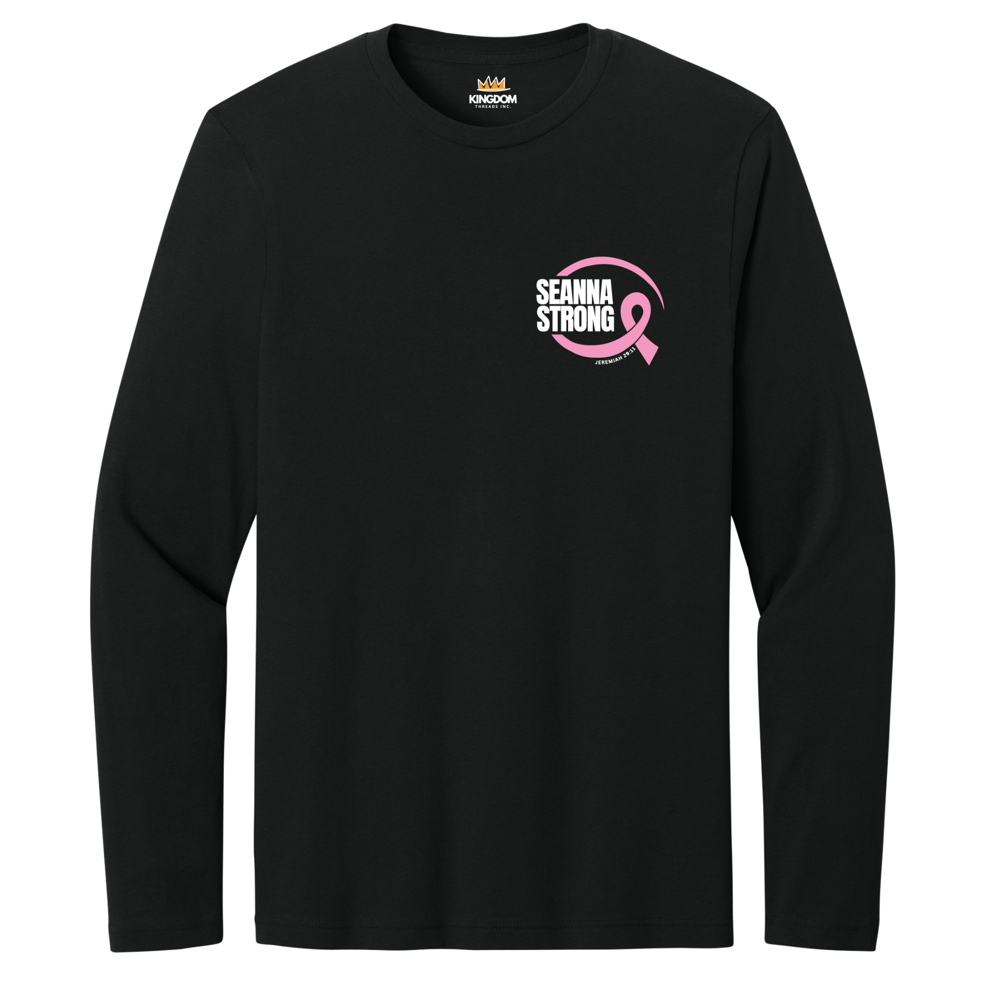ADULT Long Sleeve - Ribbon Circle (side)