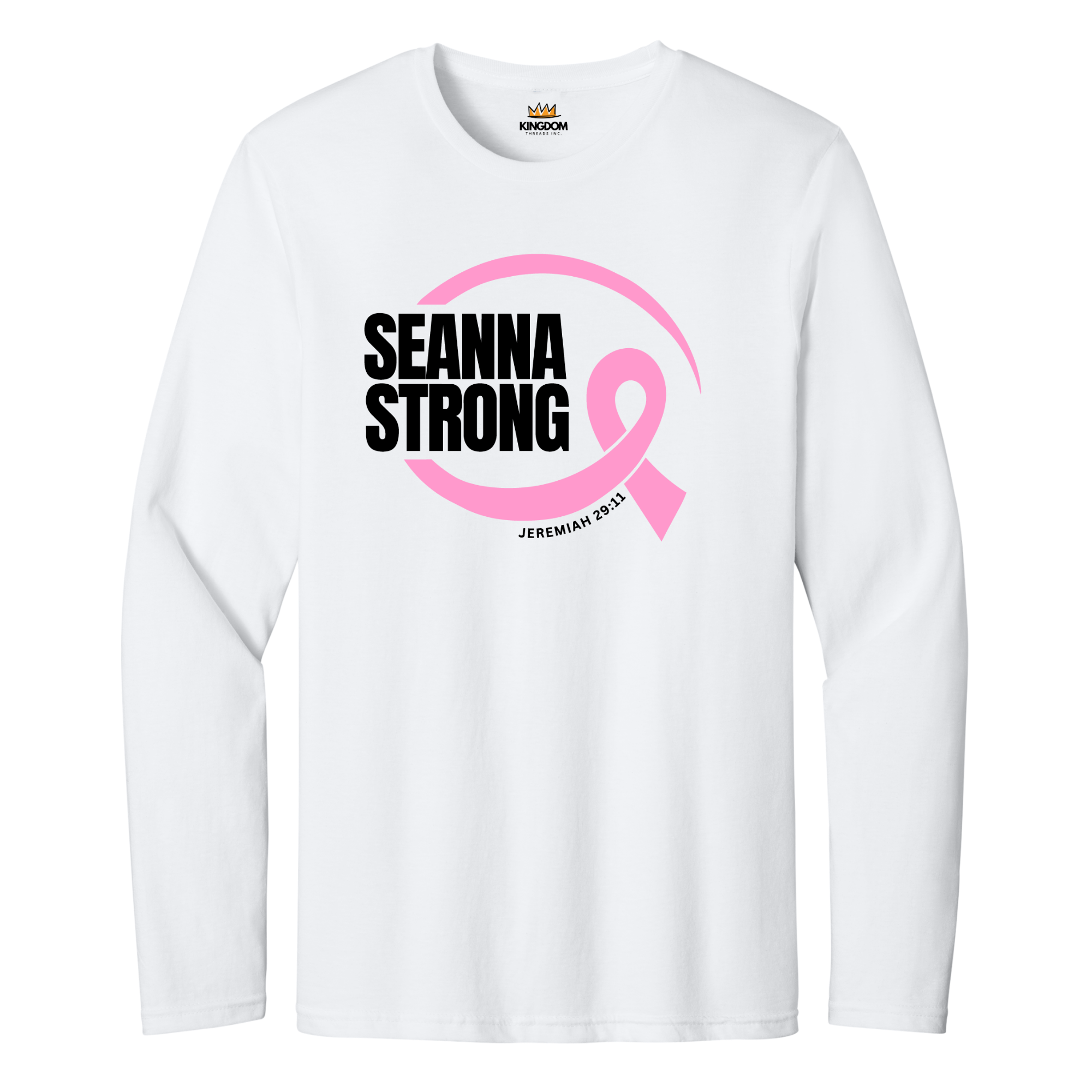 ADULT Long Sleeve - Ribbon Circle
