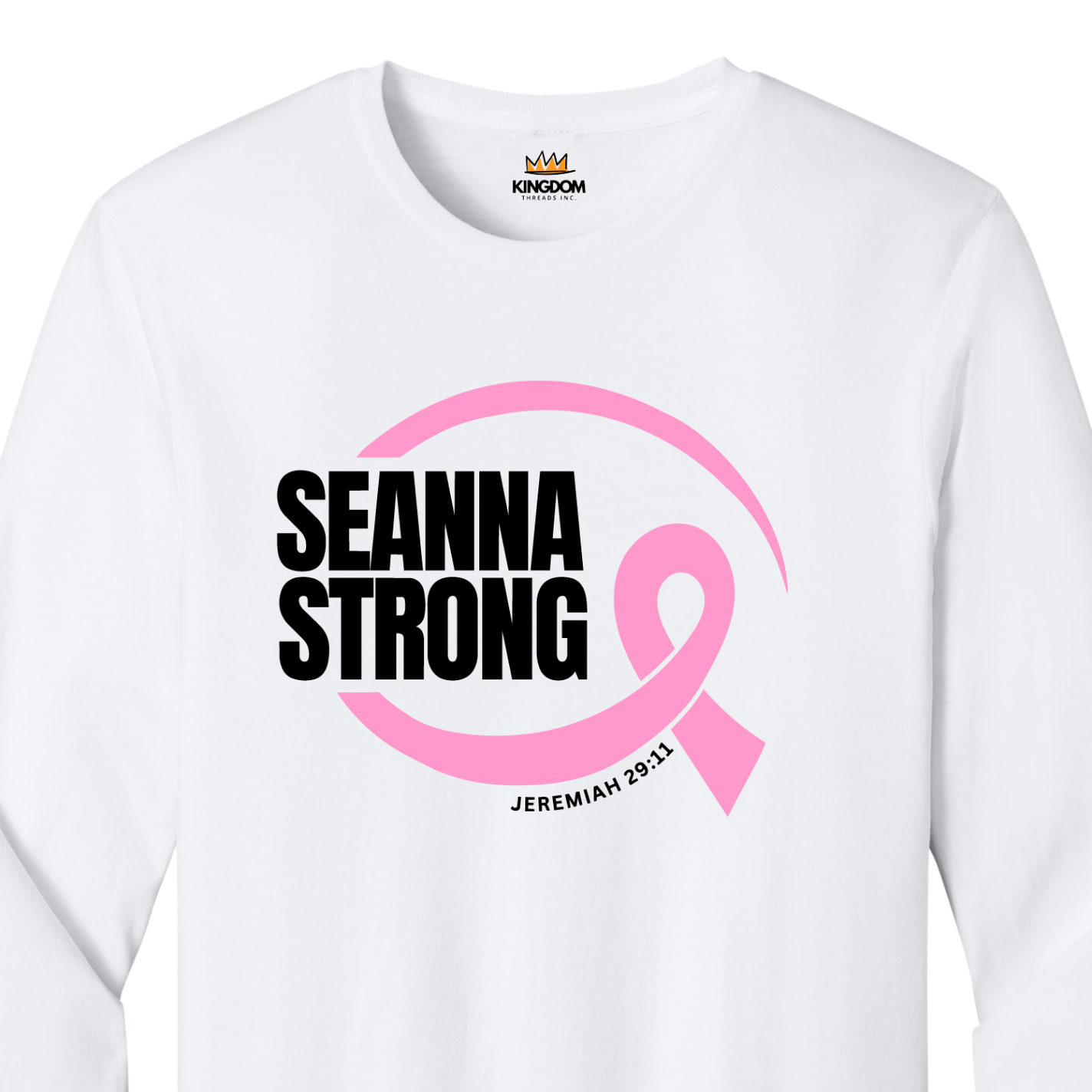 ADULT Long Sleeve - Ribbon Circle