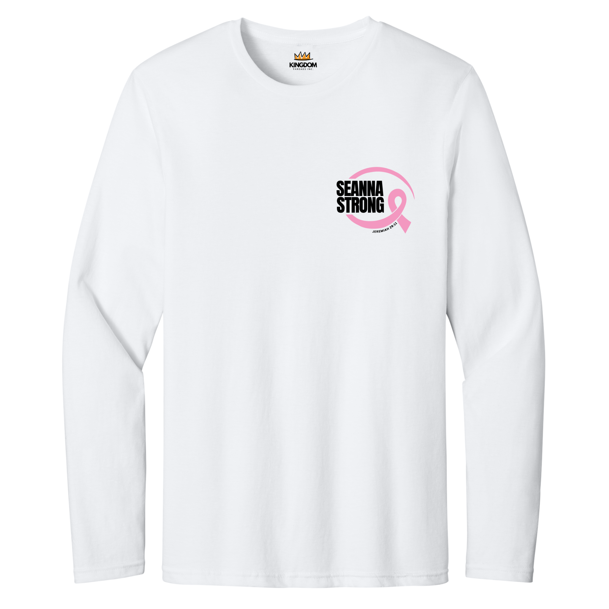 ADULT Long Sleeve - Ribbon Circle (side)
