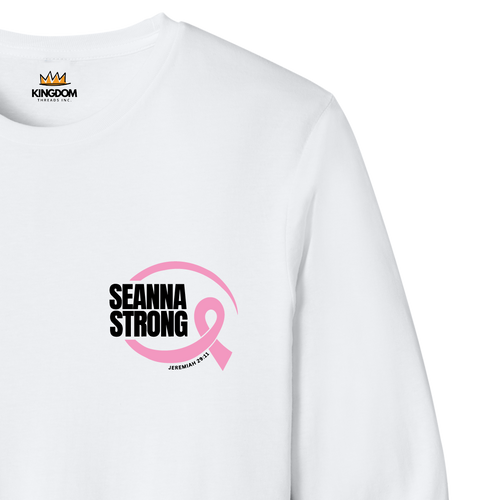 ADULT Long Sleeve - Ribbon Circle (side)