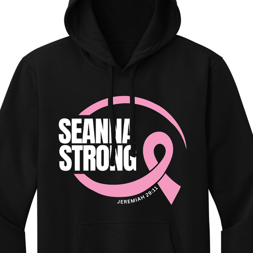ADULT Hoodie - Ribbon Circle
