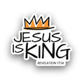 Sticker - Jesus Is King
