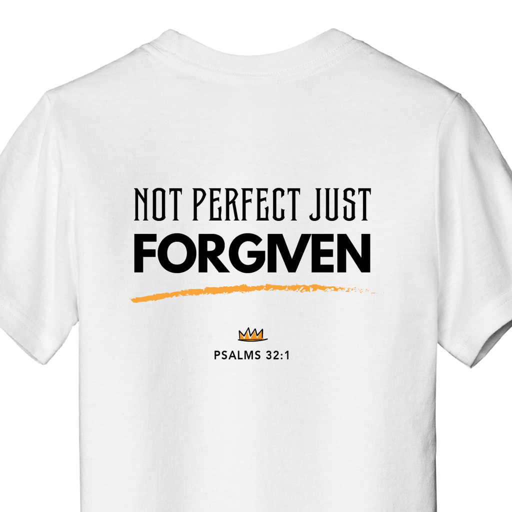 Not Perfect. Just Forgiven. Tee – Psalm 32:1