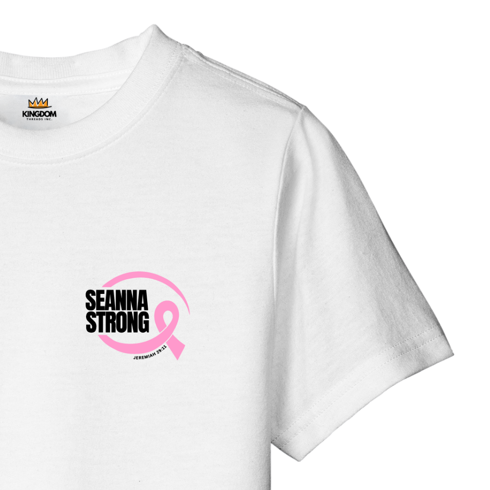 ADULT Tee - Ribbon Circle (side)