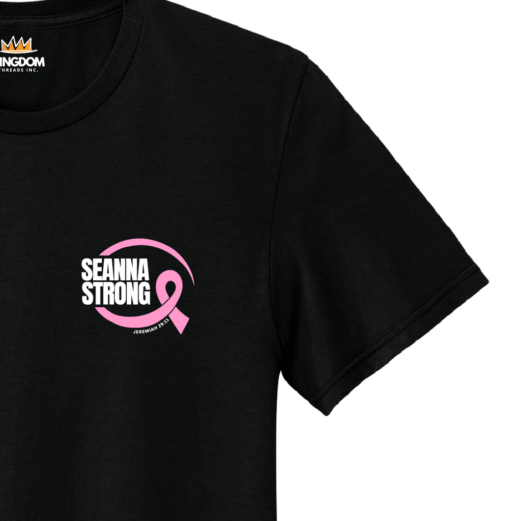 ADULT Tee - Ribbon Circle (side)