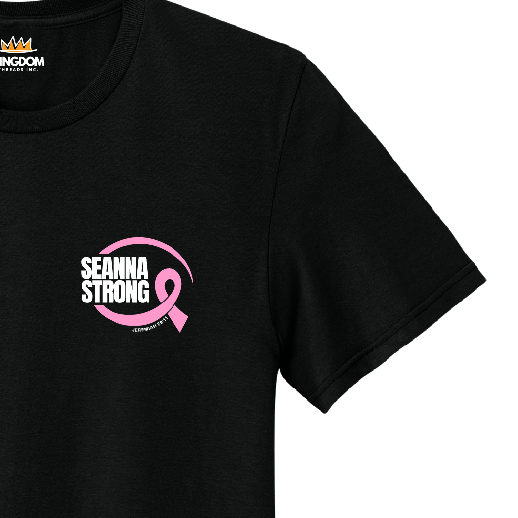 ADULT Tee - Ribbon Circle (side)
