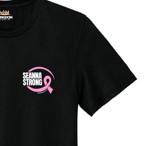ADULT Tee - Ribbon Circle (side)