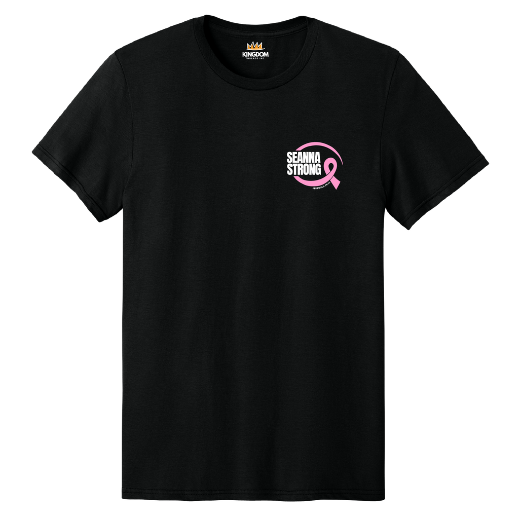 ADULT Tee - Ribbon Circle (side)